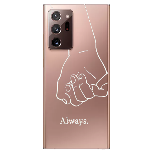 Samsung Note 20 Ultra Always Transparent Silicone TPU Θήκη