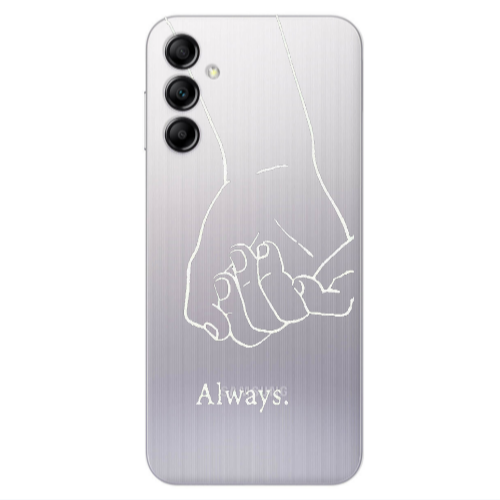 Samsung A24 Always Transparent Silicone TPU Θήκη