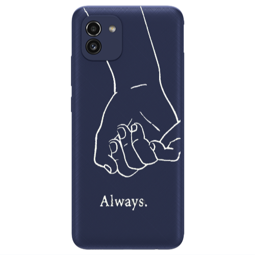 Samsung A03 Always Transparent Silicone TPU Θήκη