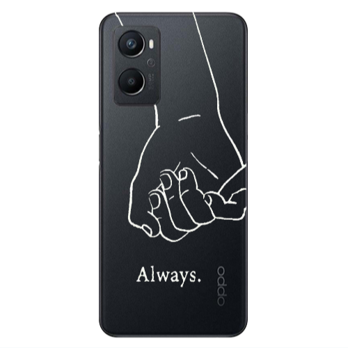 Oppo A 96 Always Transparent Silicone TPU Θήκη