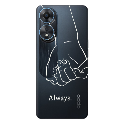 Oppo A 98 Always Transparent Silicone TPU Θήκη