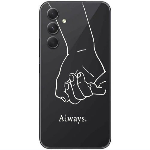 Samsung Galaxy A25 Always Transparent Silicone TPU Θήκη