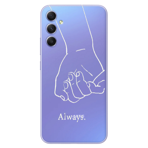 Samsung A16 Always Transparent Silicone TPU Θήκη