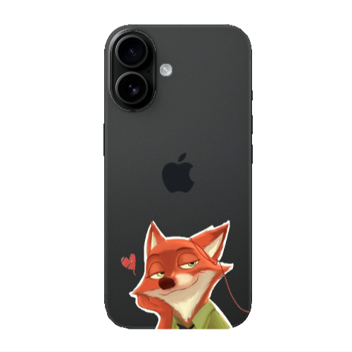 Apple Iphone 16 plus Valentines 15 Transparent Silicone TPU Θήκη