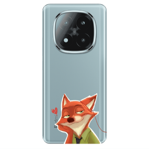 Xiaomi Redmi Note 14 Pro + 5g Valentines 15 Transparent Silicone TPU Θήκη