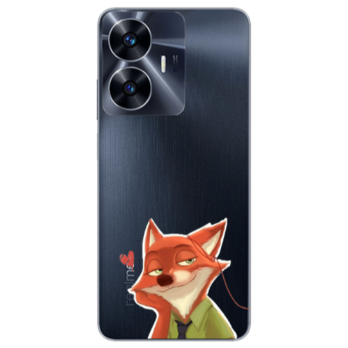 Realme Note 50 Valentines 15 Transparent Silicone TPU Θήκη