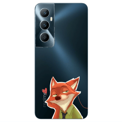Realme C65 Valentines 15 Transparent Silicone TPU Θήκη