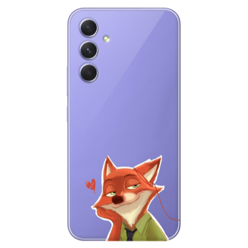 Samsung A56 Valentines 15 Transparent Silicone TPU Θήκη