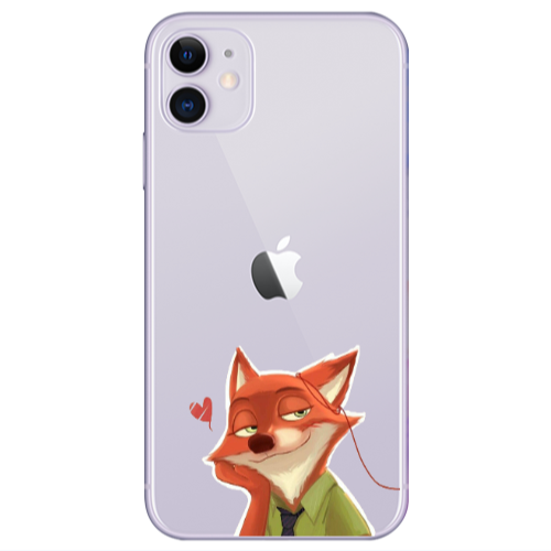 Apple iPhone 11  Valentines 15 Transparent Silicone TPU Θήκη