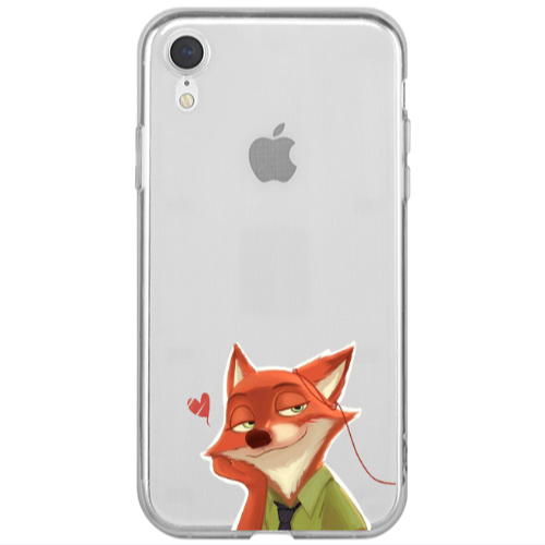 Apple iPhone Xr Valentines 15 Transparent Silicone TPU Θήκη