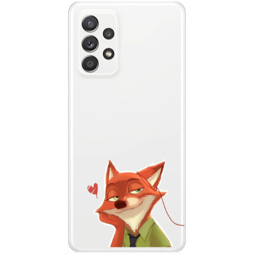 Samsung A52 Valentines 15 Transparent Silicone TPU Θήκη