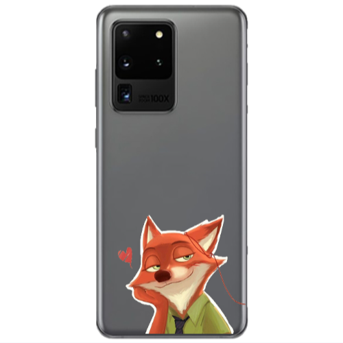 Samsung S20 Ultra Valentines 15 Transparent Silicone TPU Θήκη