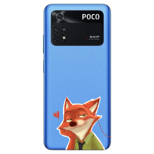 Xiaomi Poco M4 Pro 4G Valentines 15 Transparent Silicone TPU Θήκη