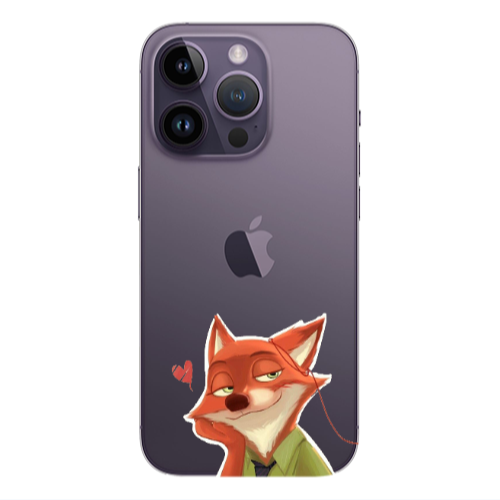 Apple iPhone 14 Pro  Valentines 15 Transparent Silicone TPU Θήκη