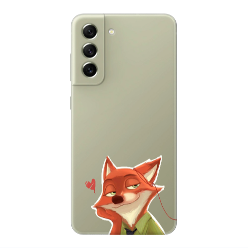 Samsung S21 PLUS Valentines 15 Transparent Silicone TPU Θήκη