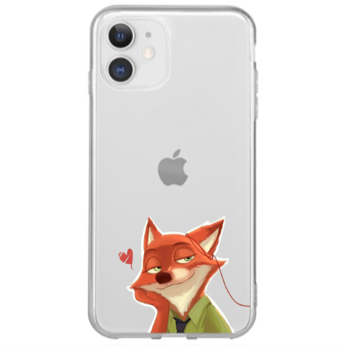 Apple iPhone 12 Mini Valentines 15 Transparent Silicone TPU Θήκη