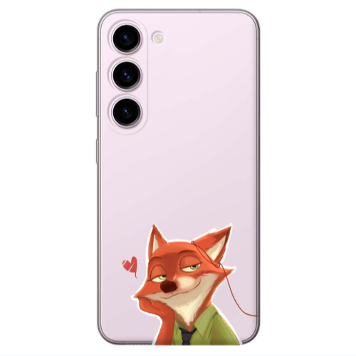 Samsung S23 Plus Valentines 15 Transparent Silicone TPU Θήκη