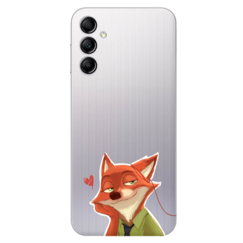 Samsung A14 5G Valentines 15 Transparent Silicone TPU Θήκη