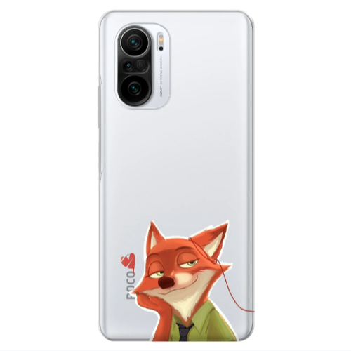Xiaomi Poco F3 Valentines 15 Transparent Silicone TPU Θήκη
