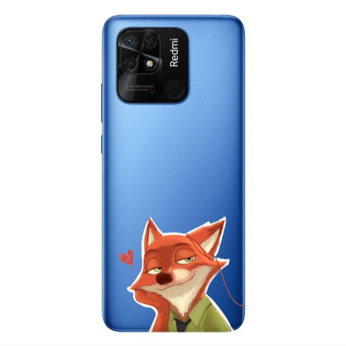 Xiaomi Poco C40 Valentines 15 Transparent Silicone TPU Θήκη