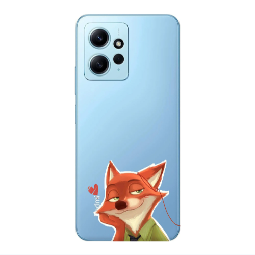 Xiaomi Redmi Note 12 4G Valentines 15 Transparent Silicone TPU Θήκη
