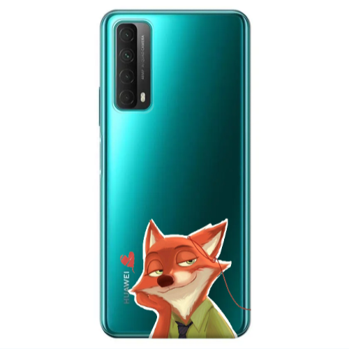 Huawei P Smart 2021 Valentines 15 Transparent Silicone TPU Θήκη