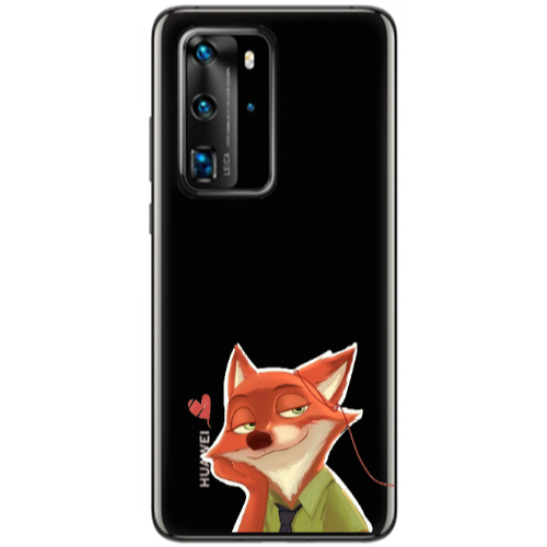 Huawei P40 Pro Valentines 15 Transparent Silicone TPU Θήκη