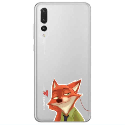 Huawei P20 Pro Valentines 15 Transparent Silicone TPU Θήκη