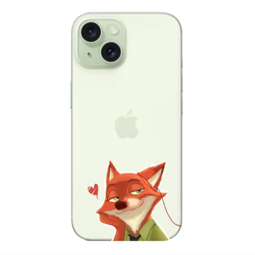 Apple iPhone 15 Plus Valentines 15 Transparent Silicone TPU Θήκη