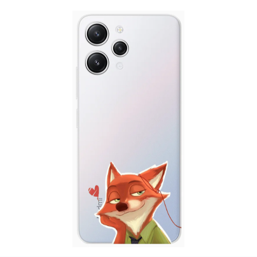 Xiaomi Redmi 12 Valentines 15 Transparent Silicone TPU Θήκη