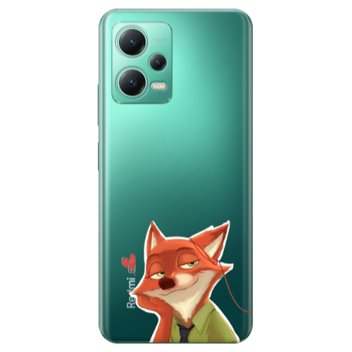 Xiaomi Redmi Note 12 Pro Plus 5G Valentines 15 Transparent Silicone TPU Θήκη