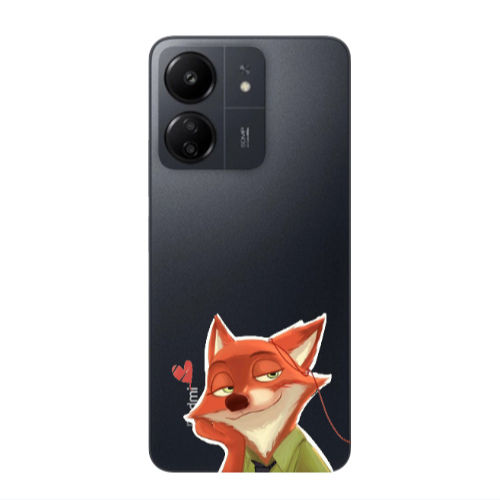 Xiaomi Redmi 13C Valentines 15 Transparent Silicone TPU Θήκη