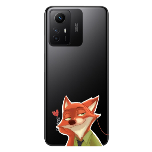 Xiaomi Redmi Note 12s Valentines 15 Transparent Silicone TPU Θήκη