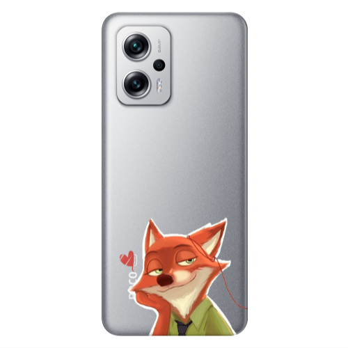 Xiaomi Poco X4 GT Valentines 15 Transparent Silicone TPU Θήκη