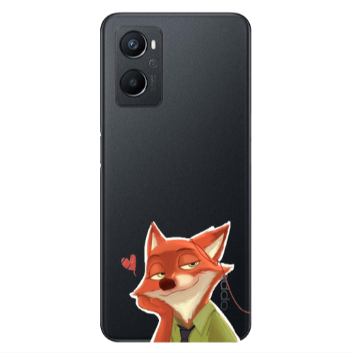 Oppo A 96 Valentines 15 Transparent Silicone TPU Θήκη