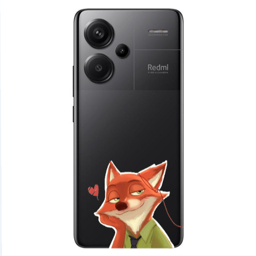 Xiaomi Redmi Note 13 Pro+ 5G  Valentines 15 Transparent Silicone TPU Θήκη