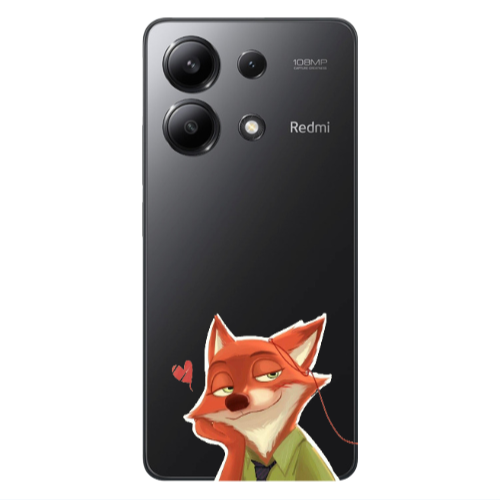 Xiaomi Redmi Note 13 4G Valentines 15 Transparent Silicone TPU Θήκη