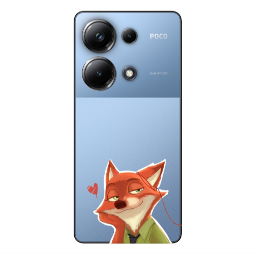 Xiaomi Poco M6 Pro 4G Valentines 15 Transparent Silicone TPU Θήκη