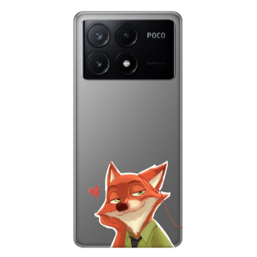 Xiaomi Poco X6Pro 5G Valentines 15 Transparent Silicone TPU Θήκη