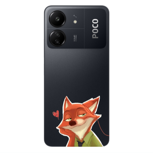 Xiaomi Poco C65 Valentines 15 Transparent Silicone TPU Θήκη