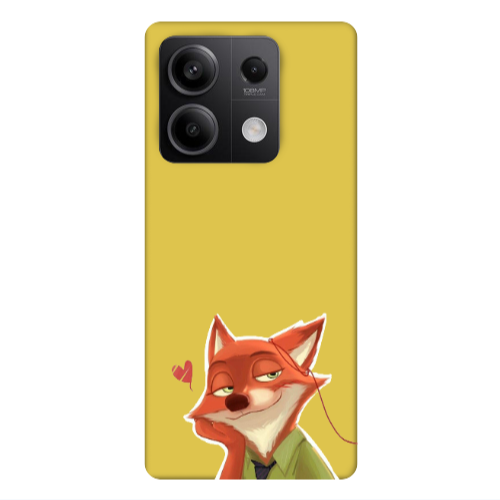 Xiaomi Redmi Note 13Pro 5G Valentines 15 Yellow Colored Silicone TPU Θήκη