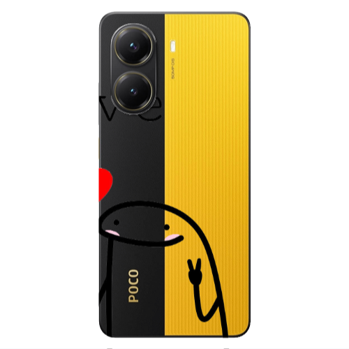 Xiaomi Poco X7 Pro Love 2 Transparent Silicone TPU Θήκη