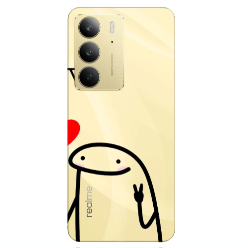 Realme C 75 Love 2 Transparent Silicone TPU Θήκη