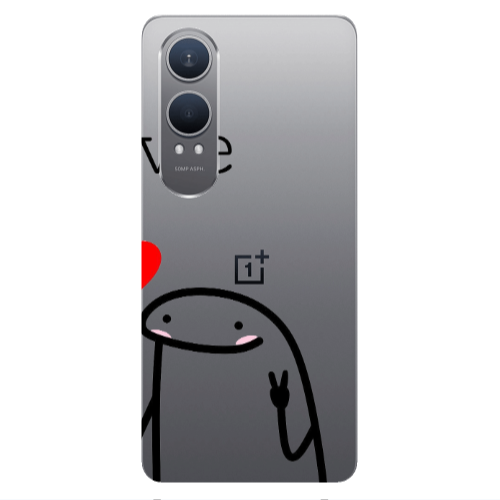 Oneplus Nord Ce 4 lite Love 2 Transparent Silicone TPU Θήκη