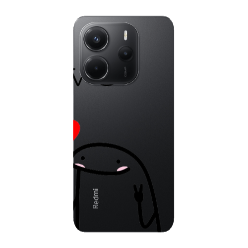 Xiaomi Redmi Note 14 Love 2 Transparent Silicone TPU Θήκη