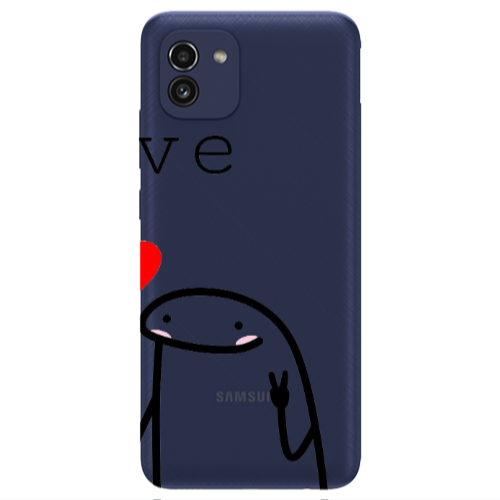 Samsung A03 Love 2 Transparent Silicone TPU Θήκη