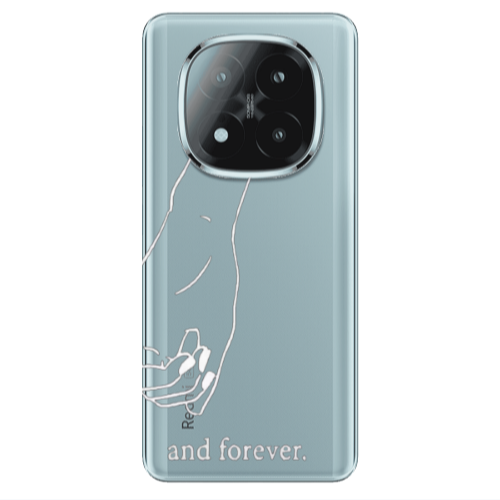 Xiaomi Redmi Note 14 Pro + 5g And forewer Transparent Silicone TPU Θήκη