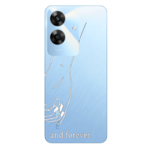 Realme Note 60 And forewer Transparent Silicone TPU Θήκη