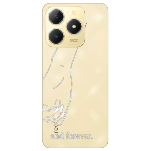 Realme C61 And forewer Transparent Silicone TPU Θήκη
