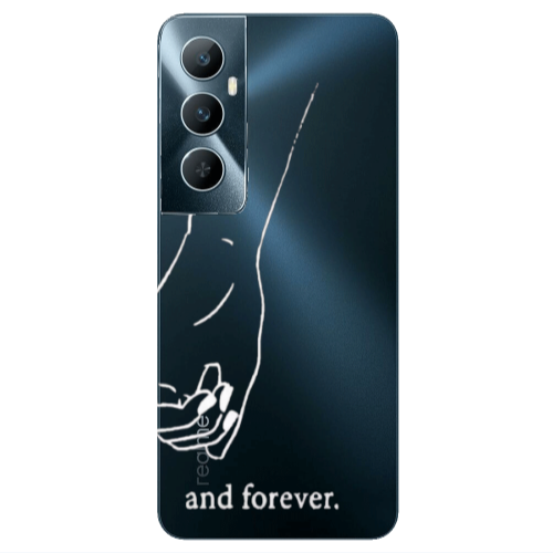 Realme C65 And forewer Transparent Silicone TPU Θήκη
